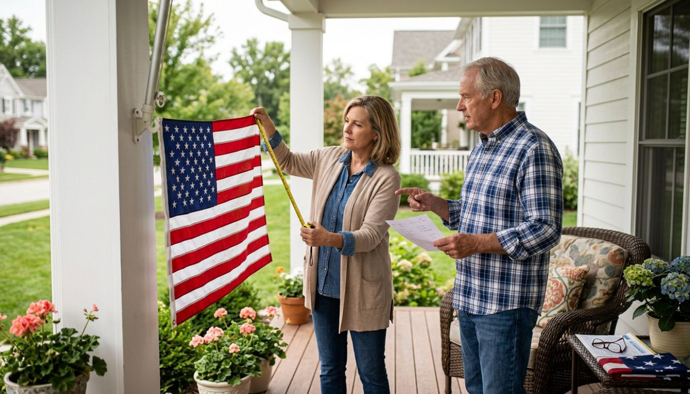 Comment choisir la taille idéale de votre drapeau américain ?